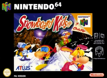 Snowboard Kids (Europe, Australia) box cover front